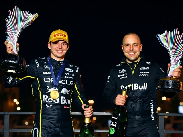 Verstappen wins Las Vegas GP in record fashion as Norris and Piastri disqualified