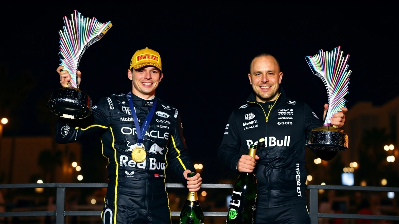 Verstappen wins Las Vegas GP in record fashion as Norris and Piastri disqualified